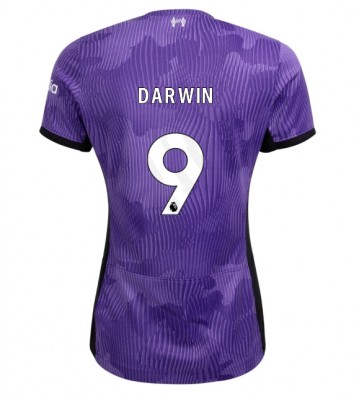 Liverpool Darwin Nunez #9 Replika Tredjetrøje Dame 2023-24 Kortærmet